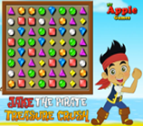 Game Jake The Pirate Treasure Crush