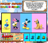 Play Mickey Mouse Colours Memory