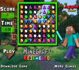 Play Minecraft Bejeweled