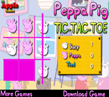 Play Peppa Pig Tic-Tac-Toe