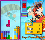 Play Phineas and Ferb Tetris