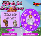 Play Sofia the First Sound Memory