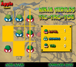 Play Ninja Turtles Tic-Tac-Toe